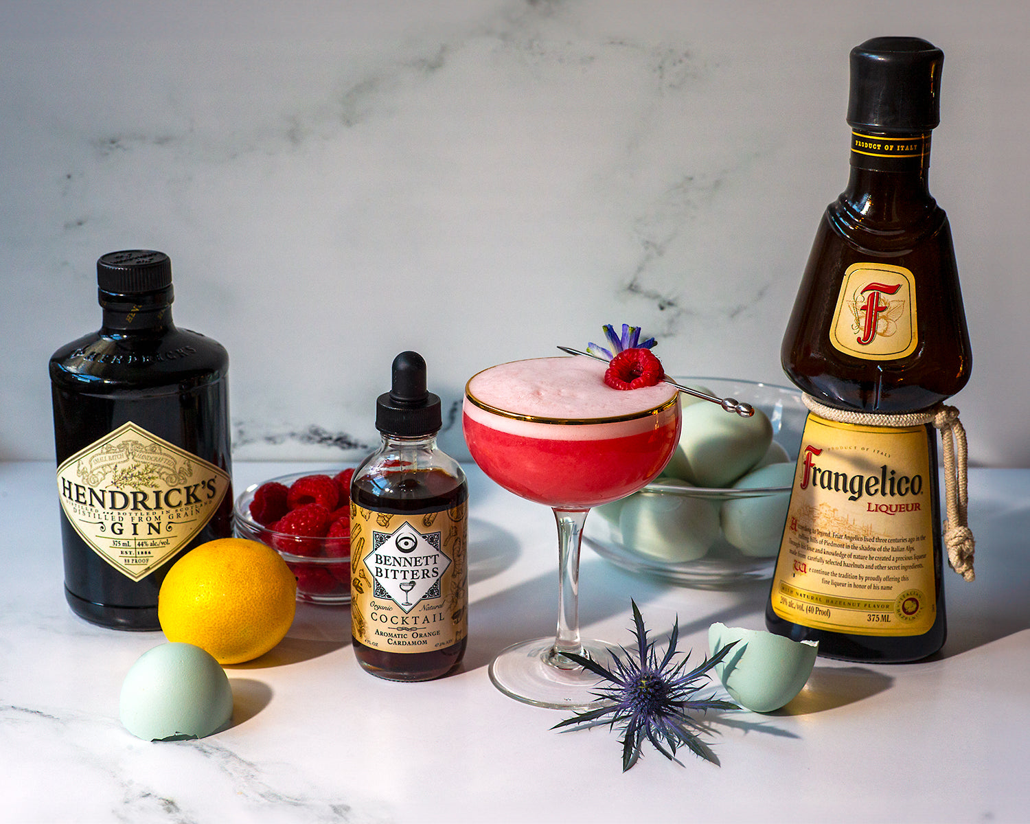 Love Potion Number 9 - Raspberry Gin Cocktail – Bennett Bitters